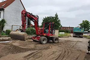 Bodenplatten vorbereitung